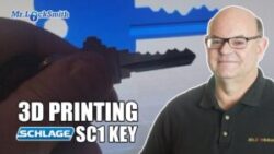3D Printing Schlage SC1 Key | Mr. Locksmith Robson